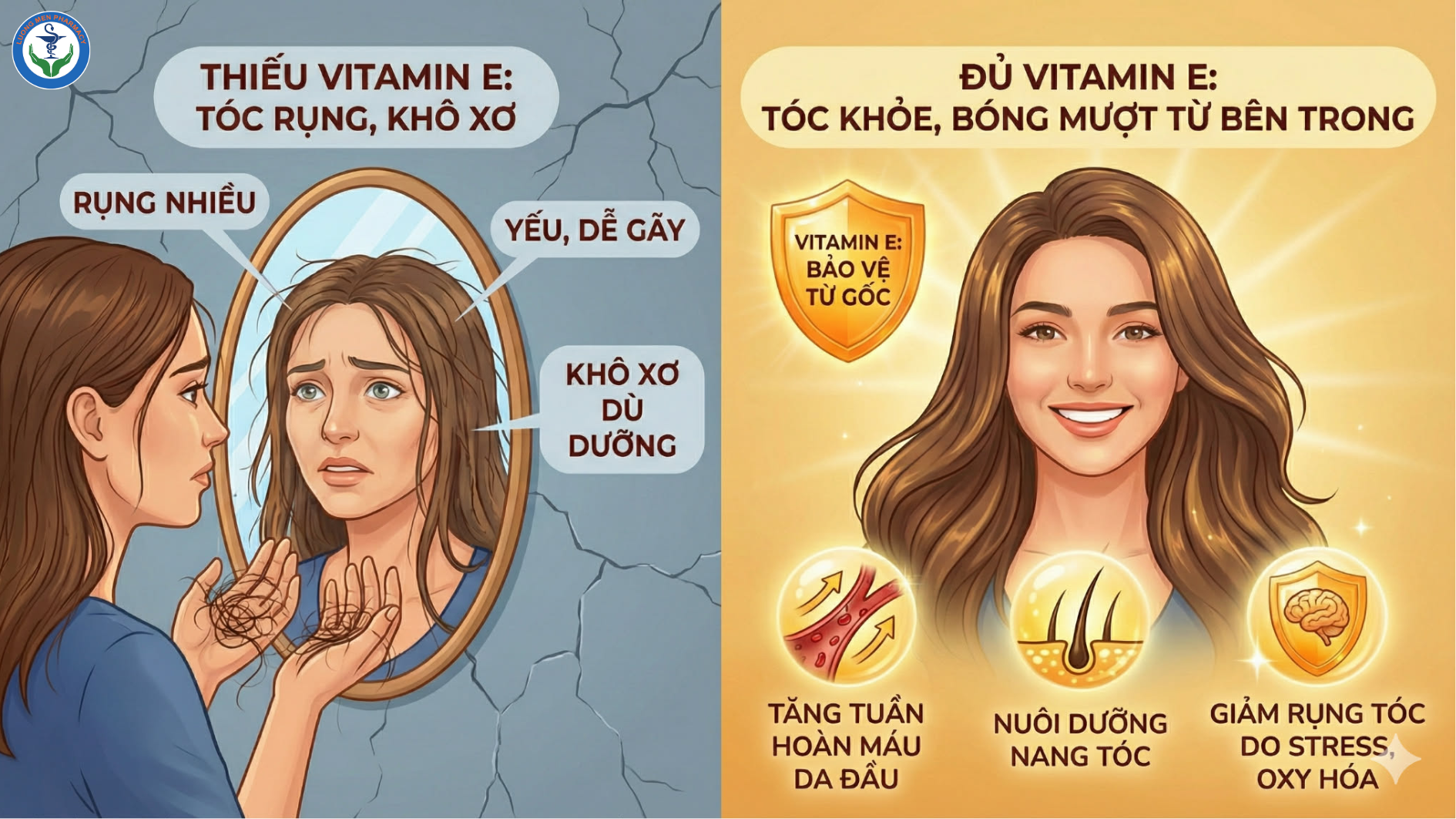 Tóc Rụng, Khô Xơ Sau 35: Đừng Vội Đổ Lỗi Cho Dầu Gội